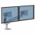 Ramię kompaktowe na 2 monitory Fellowes TALLO™ srebrne www.asan.com.pl