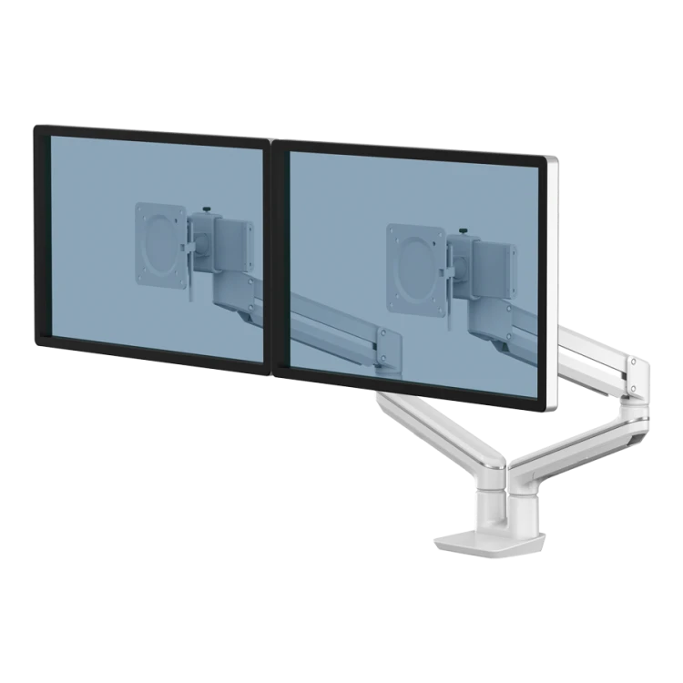 Ramię na 2 monitory Fellowes TALLO™ białe www.asan.com.pl