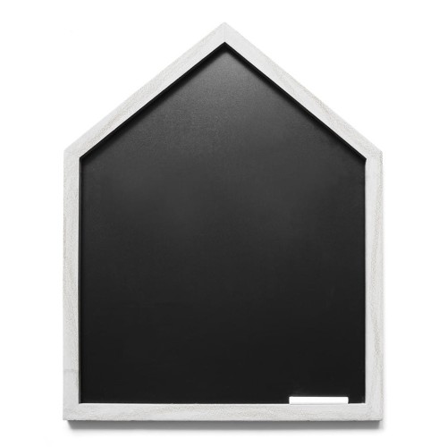 Tablica kredowa DOMEK z białą ramą 60x75cm www.asan.com.pl
