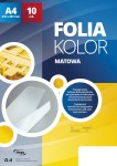 Folia do drukarek laserowych kolorowych LX A4 opk 10 arkuszy  Matowa