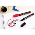 Merker Permanentny 54 CZERWONY końcówka ścięta FABER-CASTELL  www.asan.com.pl