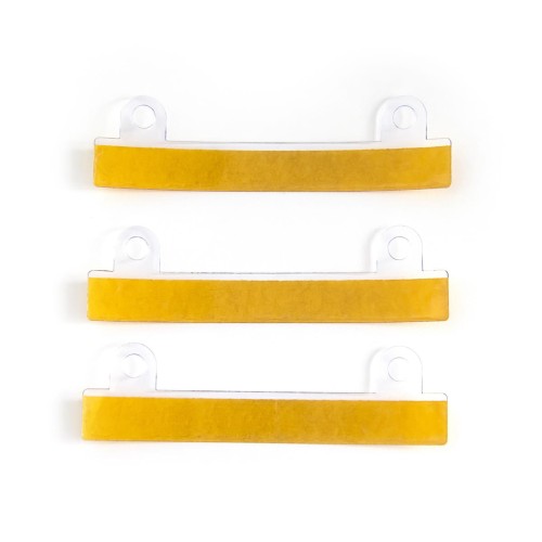 Wpinki do segregatorów samoprzylepne krótkie opakowanie 100 szt www.asan.com.pl