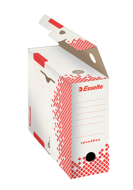Pudło Esselte Speedbox 100mm opakowanie 25sztuk www.asan.com.pl