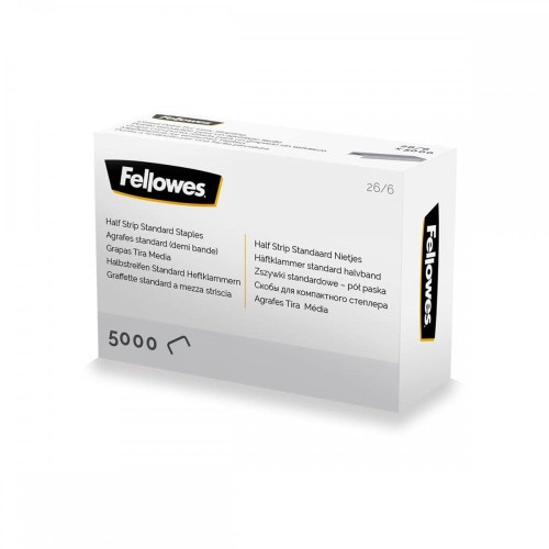 Zszywki do zszywaczy biurowych Fellowes LX 840 26/6 - 5000 sztuk www.asan.com.pl