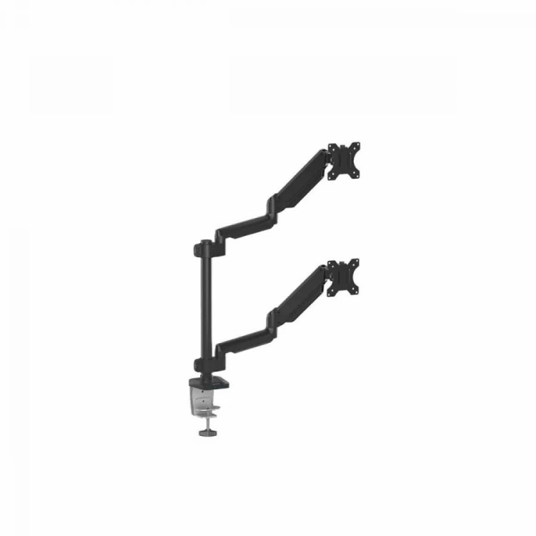 Ramię na 2 monitory Platinum Series - pionowe - CZARNE www.asan.com.pl
