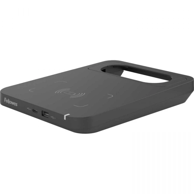 Hub do ramion Fellowes TALLO™ z ładowarką indukcyjną (czarny) www.asan.com.pl