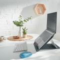 Regulowana podstawka pod laptopa Leitz Ergo Cosy - aksamitny szary www.asan.com.pl
