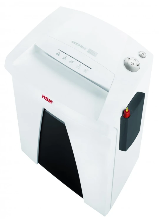Niszczarka HSM Securio B24 HSL 6 ścinki 1x5mm P-7 + system automatycznego oliwienia www.asan.com.pl