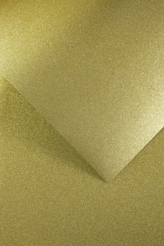 KARTON BROKATOWY ZŁOTY A4 210g/m2 opakowanie 5 sztuk www.asan.com.pl