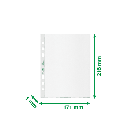 Koszulki Leitz na dokumenty A5 100mic opk 25szt www.asan.com.pl