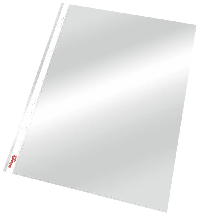 Esselte Koszulki krystaliczne A4/55 mic./100szt www.asan.com.pl