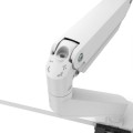 Ramię na 2 monitory Fellowes Eppa z listwą - białe www.asan.com.pl
