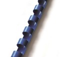 Grzbiet plastikowy do bindowania 10mm/100szt Argo - kolor ZIELONY www.asan.com.pl