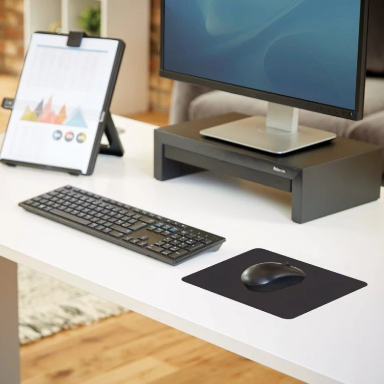 Podkładka pod mysz Fellowes ECONOMY - CZARNA www.asan.com.pl