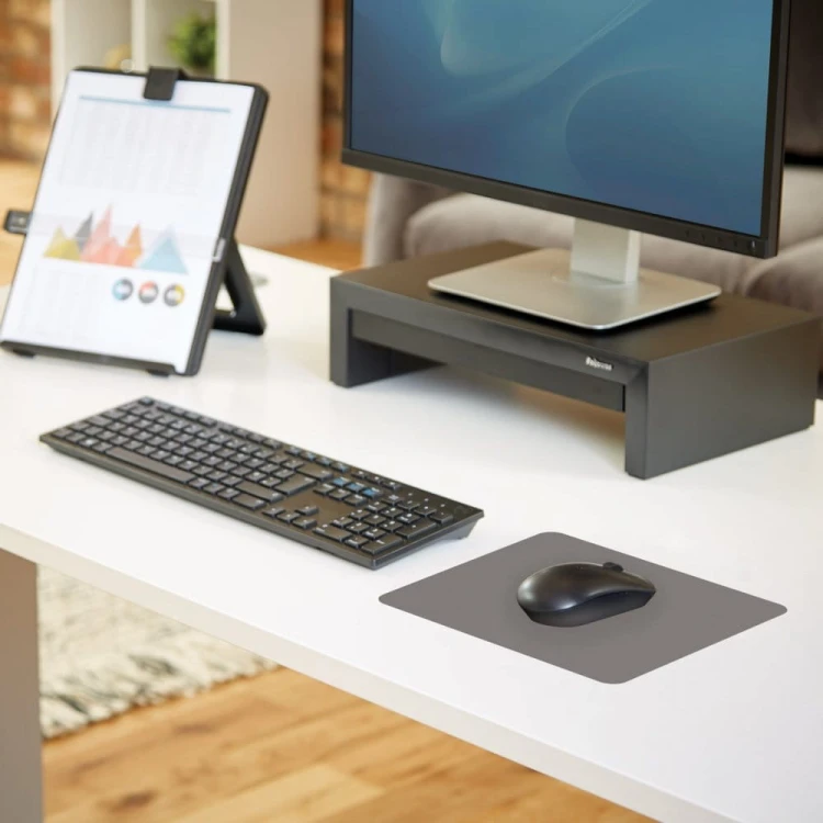 Podkładka pod mysz Fellowes ECONOMY - SZARA www.asan.com.pl