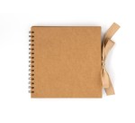 Album do zdobienia KRAFT CIEMNOBEŻOWY 35 kartek 205x205mm - Galeria Papieru