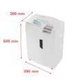Niszczarka HSM ShredStar X12 pro scinki 2x15mm P-5 www.asan.com.pl