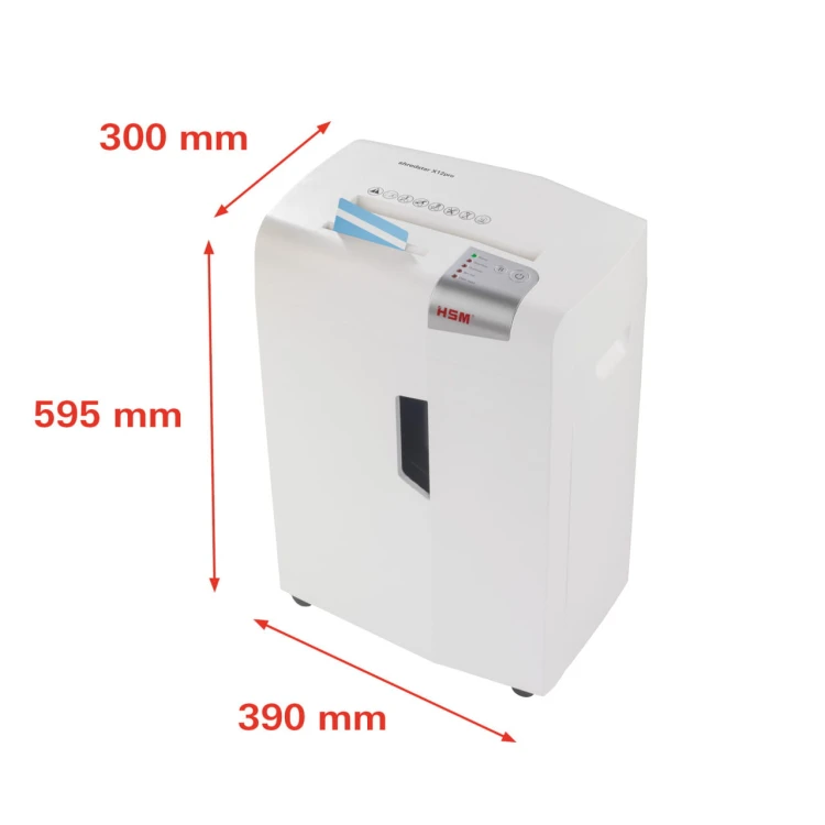 Niszczarka HSM ShredStar X12 pro scinki 2x15mm P-5 www.asan.com.pl