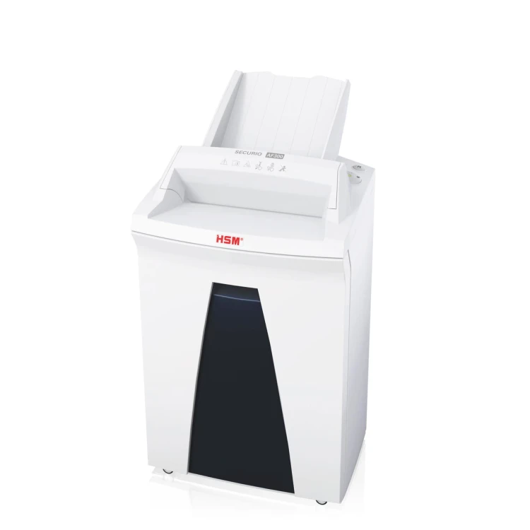 Niszczarka HSM Securio AF300 ścinki 0,78x11mm z automatycznym podajnikiem papieru www.asan.com.pl