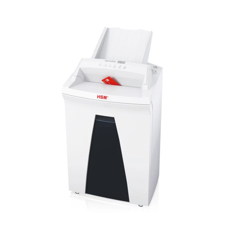 Niszczarka HSM Securio AF300 ścinki 0,78x11mm z automatycznym podajnikiem papieru www.asan.com.pl