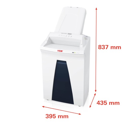 Niszczarka Securio AF350 ścinki 0,78x11mm P-6 www.asan.com.pl