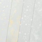 Karton ozdobny mix kolorów - Blask Gwiazd - A4 20 arkuszy 