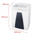 Niszczarka Securio B35 C ścinki 4,5x30mm P-4 + system automatycznego oliwienia noży tnących www.asan.com.pl