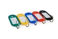 Plastikowe zawieszki do kluczy - opk 100szt kolor CZARNY www.asan.com.pl