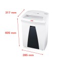 Niszczarka HSM Securio B24 HSL 6 ścinki 1x5mm P-7 + system automatycznego oliwienia www.asan.com.pl