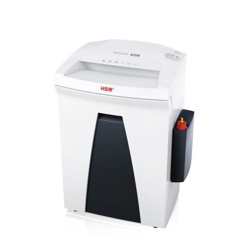 Niszczarka HSM Securio B24 HSL 6 ścinki 1x5mm P-7 + system automatycznego oliwienia www.asan.com.pl