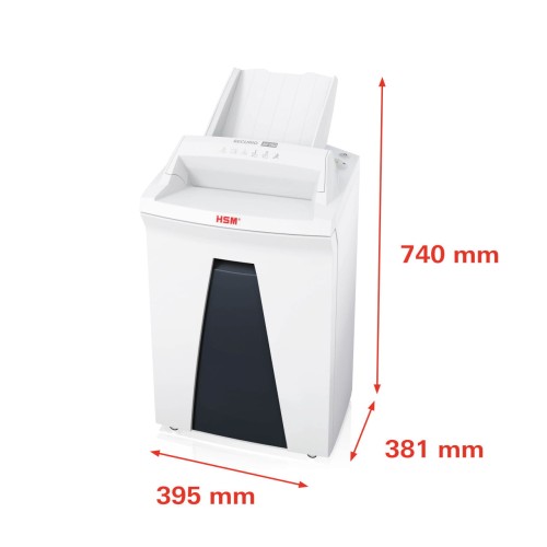 Niszczarka HSM Securio AF150 ścinki 4,5x30mm P-4 z automatycznym podajnikiem papieru www.asan.com.pl