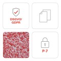 Niszczarka HSM Securio P36i HS Level 6 ścinki 1x5mm P-7 + osobny mechanizm tnący OMDD 2x2mm www.asan.com.pl