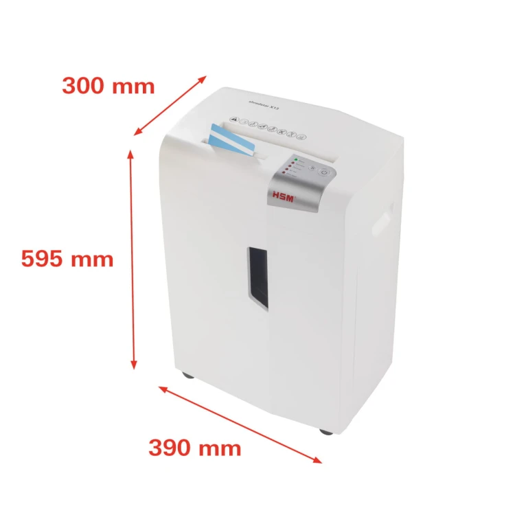 Niszczarka HSM ShredStar X13 scinki 4x37mm P-4 www.asan.com.pl