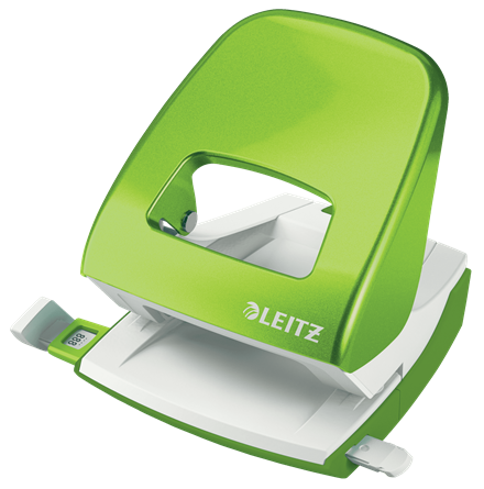 Dziurkacz Leitz WOW duży metalowy 30 kartek ZIELONY WWW.ASAN.COM.PL