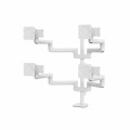 Ramię na 4 monitory TALLO Modular™ 4FFS - białe www.asan.com.pl