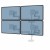 Ramię na 4 monitory TALLO Modular™ 4FFS - białe www.asan.com.pl