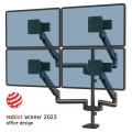 Ramię na 4 monitory Fellowes TALLO Modular™ 4FMS - czarne www.asan.com.pl