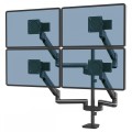Ramię na 4 monitory Fellowes TALLO Modular™ 4FMS - czarne www.asan.com.pl