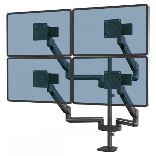 Ramię na 4 monitory Fellowes TALLO Modular™ 4FMS - czarne www.asan.com.pl