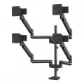Ramię na 4 monitory Fellowes TALLO Modular™ 4FMS - czarne www.asan.com.pl