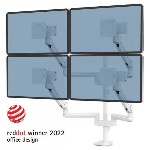 Ramię na 4 monitory Fellowes TALLO Modular™ 4FMS - białe  www.asan.com.pl