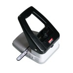 Dziurkacz wielofunkcyjny z prowadnicą do dziurkowania papieru i  okładek z tworzywa sztucznego - O.Combi Punch OPUS