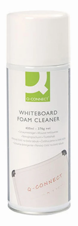 Pianka antystatyczna do czyszczenia do plastiku i tablic Q-CONNECT, 400ml www.asan.com.pl