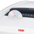 Niszczarka HSM SECURIO P40i ścinki 1x5 P7 + osobny mechanizm tnący OMDD 2x2mm www.asan.com.pl
