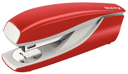 Zszywacz średni metalowy Leitz NeXXt 30 kartek - czerwony www.asan.com.pl