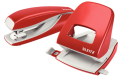 Zszywacz średni metalowy Leitz NeXXt 30 kartek - czerwony www.asan.com.pl