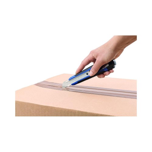 NÓŻ PRO-CUTTER DUŻY DAHLE, NIEBIESKI ,SAMOBLOKUJĄCY OSTRZE 18mm www.asan.com.pl