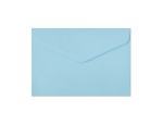 Koperta / koperty ozdobne C6 - GŁADKI NIEBIESKI opk 10szt 130g/m2