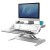 Stanowisko do pracy Fellowes Sit-Stand Lotus DX - białe www.asan.com.pl