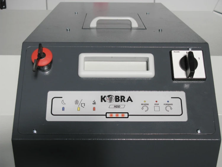 Niszczarka KOBRA HDD www.asan.com.pl